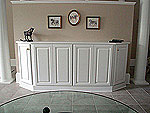 Pop-up TV unit - closed