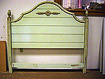 Painted head board