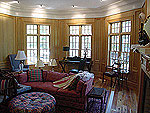 Natural hickory library